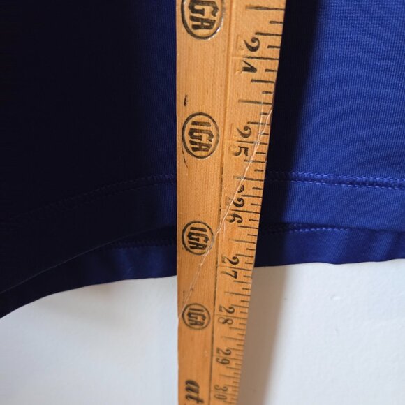 EUC NIKE PRO DRI FIT BLUE HALF ZIP MOCK NECK LONGSLEEVES LIGHT SWEATER SIZE L - Picture 16 of 16